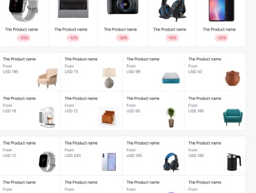 eCommerce UI